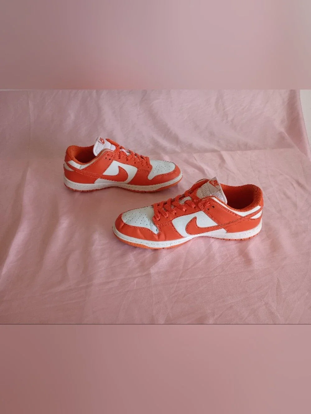 Size 12 - Men’s Nike Dunk Low Syracuse Orange White CU1726-101 Sneaker
